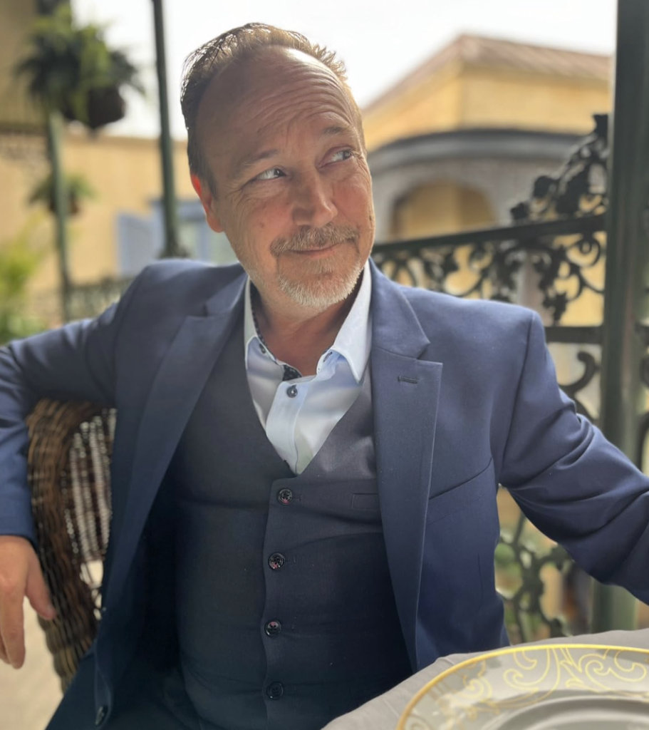 Keith Coogan Blue Suit