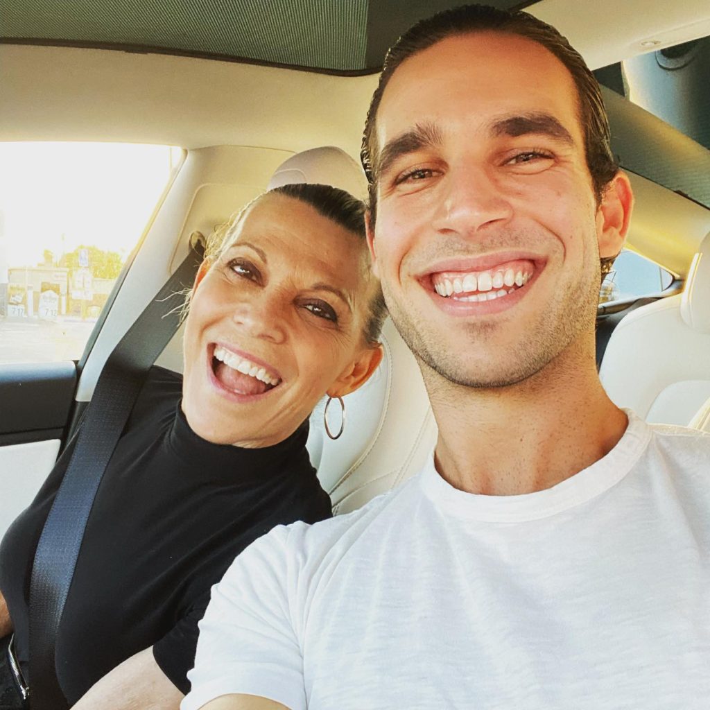Nikko Santo Pietro & Mom In Car