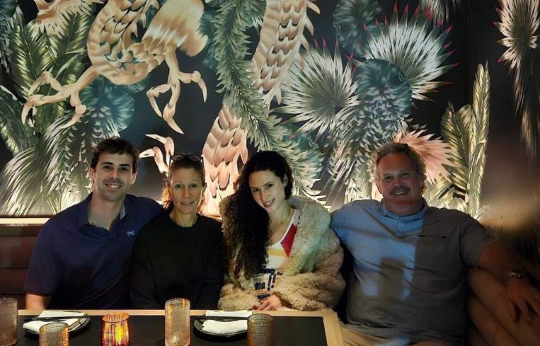 Bart Noonan with family.
