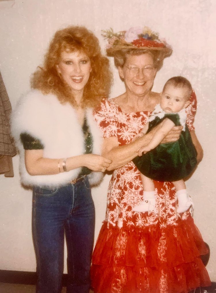 Shelly West and her daughter Tess Frizzell