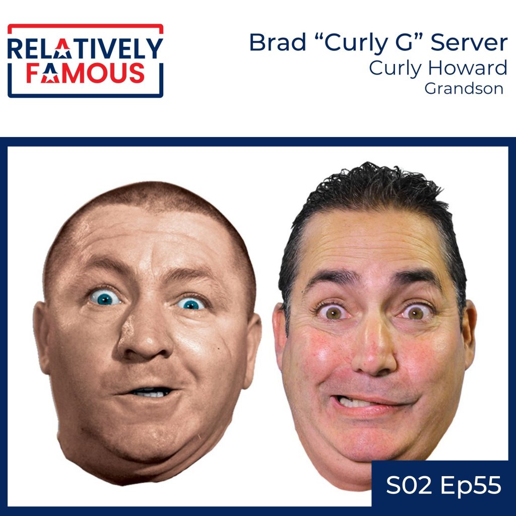 Brad “Curly G” Server, Grandson of Curly Howard