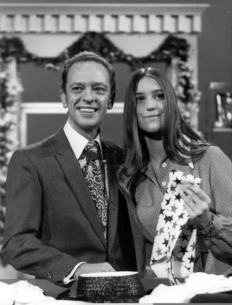 Don and Karen Knott on variety show.