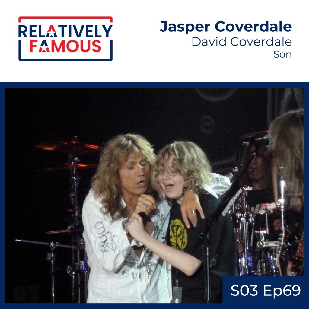 Jasper Coverdale, Son of David Coverdale